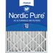 Nordic Pure 16x20x4 (3 5/8) Pleated MERV 12 Air Filter 1 Pack