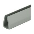 Outwater Plastics 133-SIL Silver 3/8 Inch Rigid PVC Plastic U Channel C Channel 96 Inch Lengths (Pack of 13 Pieces 104 feet Total)
