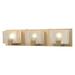 Elk Home 21-Inch Wide Ridgecrest Vanity Light Modern Satin Brass