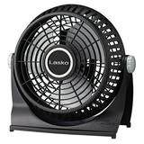 Lasko Breeze Machine 8 Pivoting Floor Fan with 2 Speeds 11.6 H Black 507 New