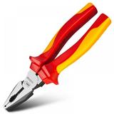 DELI-Insulated And Labor Saving Steel Wire Pliers Can Withstand Voltage 1000V Wire Cutter Plier Hand Tools 8inches