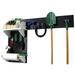 Wall Control Pegboard Garden Tool Board Organizer with Black Pegboard and White Accessories