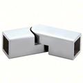 CRL SQ45CH Chrome Adjustable Corner Bracket for Square Bar