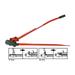 HK Porter 5/8 Ga. 52 in. L Rebar Cutter/Bender