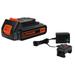 BLACK+DECKER 20-Volt Battery + Cup Charger LBXR20CK