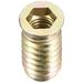 M8x25mm Threaded Insert Nuts Carbon Steel Zinc Plated 30 Pack