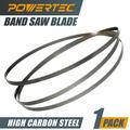 POWERTEC 13141 67-1/2 Inch x 1/2 Inch x 14 TPI Bandsaw Blades for Woodworking Band Saw Blades for Rikon 10-300 10 Band Saw 1PK