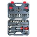 Crescent Assorted Sizes x 1/4 and 3/8 in. drive SAE/Metric 6 and 12 Point Socket Wrench Set 84 pc.