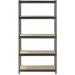 Muscle Rack 30 W x 12 D x 60 H 5-Shelf Steel Freestanding Shelves 500 lbs. Capacity per Shelf; Silver