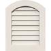 18 W x 20 H Peaked Top Gable Vent (23 W x 25 H Frame Size) 6/12 Pitch: Unfinished Non-Functional PVC Gable Vent w/ 1 x 4 Flat Trim Frame
