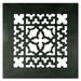 Acorn Manufacturing Gr9g 8 X 8 Cast Iron Decorative Grille - Black