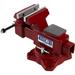 Wilton Tools 28818 4 1/2 Wide Jaw 4 Max Opening Swivel Utility Bench Vise Red