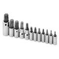 SK Hand Tool 84232 12-Piece 1/4 in. 3/8 in. and 1/2 in. Drive TORX Plus Bit Socket Set