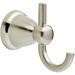 Liberty Hardware KIN35 Robe Hook Kinley Accessory Double Hook ;Satin Nickel