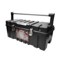 Urrea Heavy Duty 26 Plastic Tool Box With Metallic Latches and Plastic Tray Storage