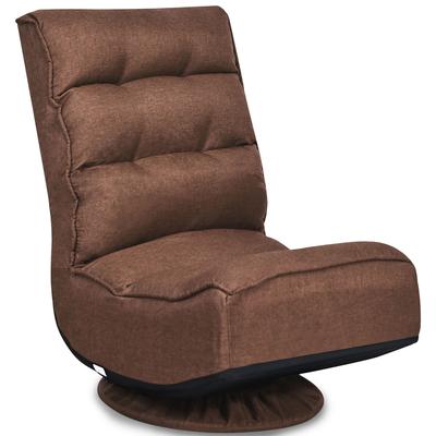Costway Gaming Chair Fabric 5-Position Folding Lazy Sofa 360 Degree - See Details