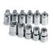 SK Hand Tool 19781 11-Piece 3/8 in. Drive Pipe Plug Socket Set