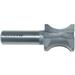 Magnate 1305 Finger Nail Router Bit - 3/4 Bead Height 3/16 Cutting Depth 1/2 Shank Diameter 1 Overall Diameter 1-1/2 Shank Length