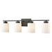 Elk Home Summit Place 4 Light Vanity Light Modern Oil Rubbed Bronze