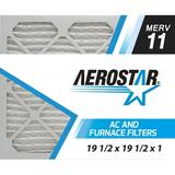 Aerostar Filters 19 1/2 x 19 1/2 x 1 MERV 11 air filter 19 1/2 x 19 1/2 x 3/4 Box of 6