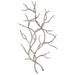 Uttermost Silver Branches 20 1/2 Inch x 36 5/8 Inch Botanical Wall