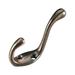 Rok Hardware Heavy Duty Coat Hook 3-1/2 Brushed Antique Copper