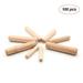 100pcs Dowel Wood Dowels Fluted Wooden Dowels Set of 100pcs Dowel Pins Fluted Pins for Furniture Cabinets