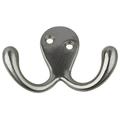 GlideRite Satin Nickel Octopus Double Hook (Pack of 10 or 25) Satin Nickel - Pack of 10