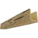 6 W x 10 H x 10 L 3-Sided (U-beam) Hand Hewn Endurathane Faux Wood Ceiling Beam Natural Golden Oak