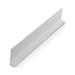 Outwater Plastics 1441-Wh White 3/8 Inch X 1-1/4 Inch X 3/64 (.047) Inch Thick Styrene Plastic Angle Moulding 46 Inch Lengths (Pack of 3)