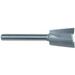 Magnate 418 Dovetail 2 Flute Carbide Tipped Router Bit â€” 7 Degree; 3/4 Cutting Diameter; 7/8 Cutting Height; 1/4 Shank Diameter; 2-5/8 Overall Length