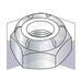 10-32 Nylon Insert Hex Lock Nut (Stop Nut) | Thin Pattern | Light Hex Thin Height (NTM & NTE Series) | Steel | Zinc Plated (Quantity: 4000)