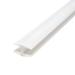 Outwater Plastic H Channel Fits Material 1/4 Inch Thick White Styrene Divider Moulding 46 Inch Length (Pack of 2)