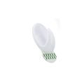 Richelieu Rh300293330 2-1/8 Single Plastic Adhesive Utility Hook (Package Of 3) - White