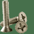 1/4 -20 x 1-1/2 Machine Screw Stainless Steel (18-8) Phillips Flat Head (inch) Head Style: Flat (QUANTITY: 1000) Drive: Phillips Thread: Coarse Thread (UNC) Fully Threaded