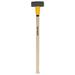 True Temper 20184800 6 Lb Gray & Yellow TOUGHSTRIKEâ„¢ American Hickory Sledge Hammer