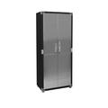 Seville Classics UltraHD Steel Storage Cabinet 30 W x 18 D x 72 H Satin Graphite