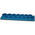 Westward Blue Magnetic Socket Holder Plastic 12 3/4 in Length 3 3/8 in Width - 5NNE8