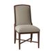 Fairfield Chair Clayton Side Chair Upholstered/Fabric in Red/Brown | 38 H x 20 W x 27 D in | Wayfair 8821-05_3156 72_MontegoBay