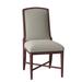 Fairfield Chair Clayton Upholstered Side Chair Upholstered in Red/Brown | 38 H x 20 W x 27 D in | Wayfair 8821-05_9508 05_MontegoBay