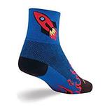 Socks - SockGuy - Classic 3" Rocket Man S/M Cycling/Running