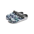 Rotosw Men Women Clogs Garden Water Shoes Summer Shower Pool Slippers Antislip Sandals Geometry Printed