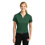 LST660 Sport-Tek Ladies Knit Shirt Heather Contender Polo