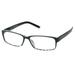 MLC Eyewear Lynton Rectangle Reading Glasses +2.75 in Black