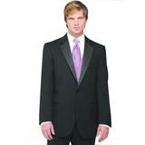 Neil Allyn 7-Piece Formal Tuxedo with Flat Front Pants, Shirt, Lavender Vest, Tie & Cuff Links. Prom, Wedding, Cruise