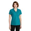 Port Authority Women's EZPerformance Pique Polo, Teal, Small