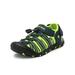 Dream Pairs Boys Girls Summer Fashion Sandals Toddler Athletic Sandals Closed Toe Beach Walking Sandals 171111-K Navy/Neon/Green Size 11