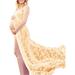 Women's Pregnant Bandeau Lace Split Maxi Dress Maternity Photography Sundress