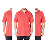 Polo Ralph Lauren Classic-Fit Solid Mesh Polo Shirt, Red, 4XB