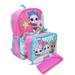 LOL Surprise 16" Backpack w/ Detachable Lunch Bag & Sliding Pencil Case 3PC Set